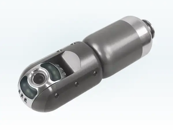 Tête de caméra professionnelle pour inspection de canalisations – Rotative 360° IP68 Ø50 mm – C_Large R